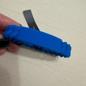 Marc by Marc Jacobs Silicone Rubber Braided Bracelet